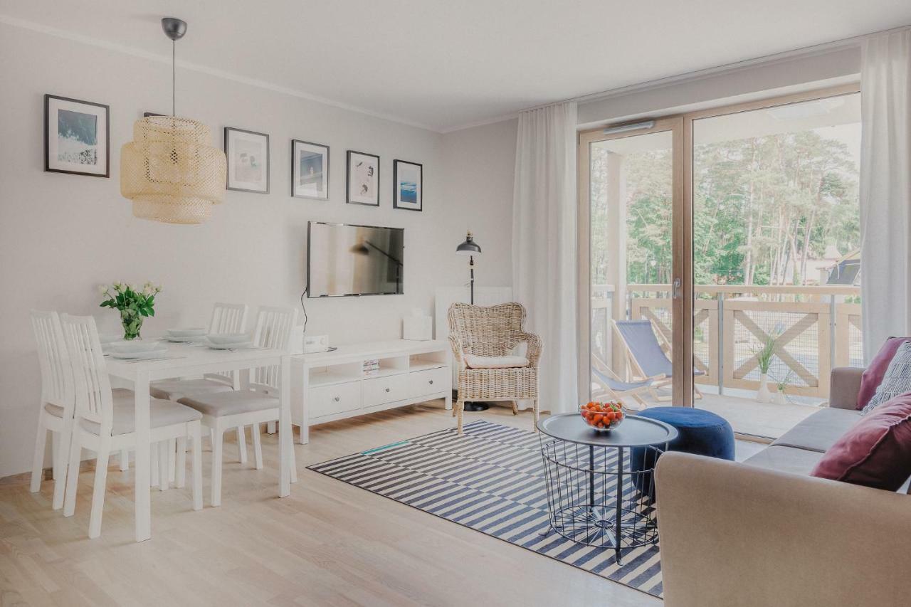 Sosnowe Tarasy Apartment เมียลโน ภายนอก รูปภาพ